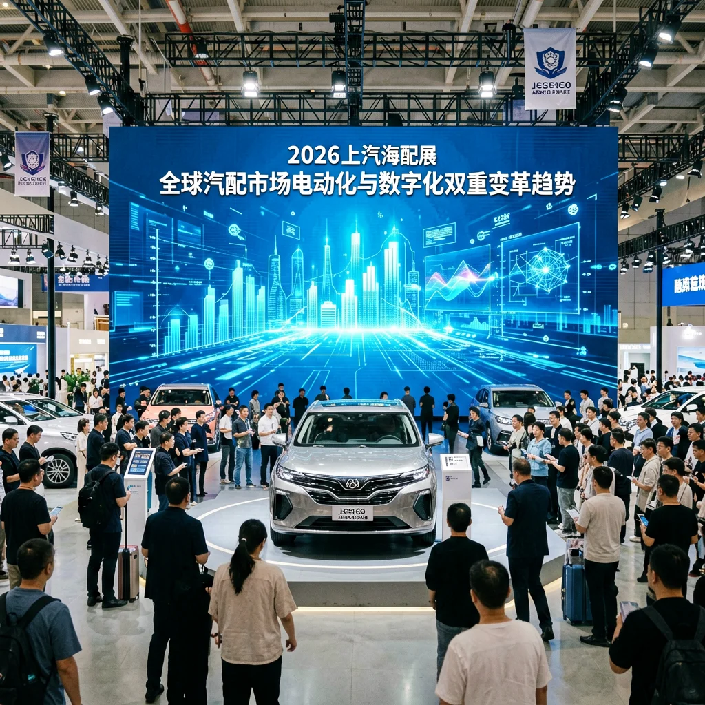 2026上海汽配展闭幕：数据揭示全球汽配市场电动化与数字化双重变革趋势